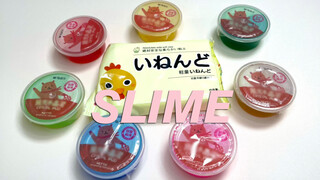 [DIY][ASMR]Membuka kotak tujuh slime seperti jeli