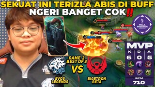 SENGERI INI TERIZLA ABIS DI BUFF GANGOTAK COK ‼️ TERIZLA SAYKOTS 1 VS 5 GAMATI2 - EVOS VS BTR GAME 2