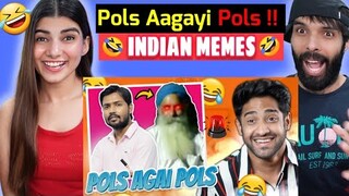 KHAN SIR & POLS AGAYI POLS!😂 FUNNIEST MEMES | Reaction