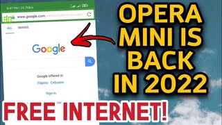 FREE INTERNET SA OPERA MINI