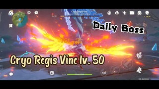 (Daily Boss) "Cryo Regisvine Lv. 50"