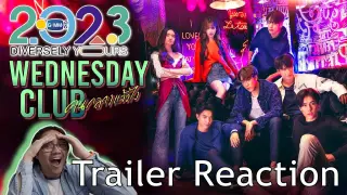 (THIS IS GONNA BE INSANE) Wednesday Club à¸„à¸™à¸�à¸¥à¸²à¸‡à¹�à¸¥à¹‰à¸§à¹„à¸‡ | GMMTV 2023 TRAILER REACTION - KP Reacts