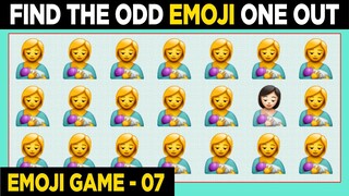Samsung Mom Emoji Odd One Out Emoji Games No 07 | Find The Odd Emoji One Out | Brain Emoji Game