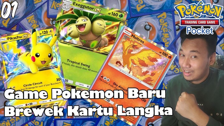 Gas Kita Brewek Kartu Pokemon Langka - Pokemon TCG Pocket [01]