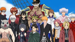 [Anime]Gambar Bermusik Pertarungan Kacau Anime: Pertempuran di Atap 06