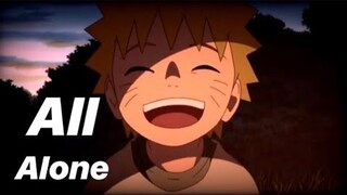 Naruto  [AMV]  • lovely (all alone)