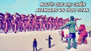 Biệt Đội Avengers vs 1000 Titan Khổng Lồ Của Sọ Dừa Eren | Tabs Tập 7 Đại Chiến Người Que