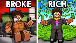 BROKE to RICH in Roblox Rainbow Friends!