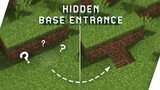 Cara Membuat Hidden Base Entrance - Minecraft Tutorial Indonesia