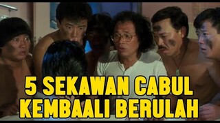 JACKIE CHAN DAN 5 SEKAWAN KEMBALI BERAKSI  - ALUR CERITA FILM TWINKLE TWINKLE LUCKY STARS 1985