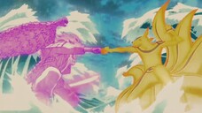 speed drawing 几卂尺ㄩㄒㄖ"the final showdown" KURAMA ASHURA MODE mengguncang dunia SHINOBI !!!