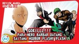 GOKILLL!!! Para HERO BARBAR Datang!! Saitama Malah Ngubur Flashy Flash - Review OPM (Manga Ch.131)