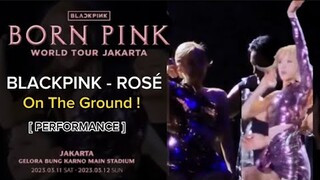 [031223] BLACKPINK Rosé - On The Ground Solo Stage Performance at Jakarta Indonesia🔥