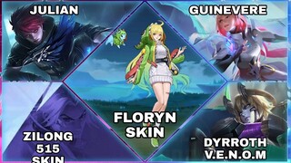 NEW HERO JULIAN - FLORYN NEW SKIN - GUINEVERE LEGEND SKIN | Mobile Legends #WhatsNEXT Ep.163