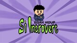 Animasi Kisah Hidup Si Introvert Episode 3 " Panik Ketika ada yang Ketuk Pintu"