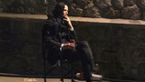 [Remix]Keanu Reeves resting on the set of <John Wick: Chapter 4>