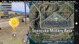 PUBG Mobile Nhờ Bé Giả Giọng Trà Trộn 3 Thanh Niên Dại Gái M416 6x Khiến Các Anh Sợ Hãi p8