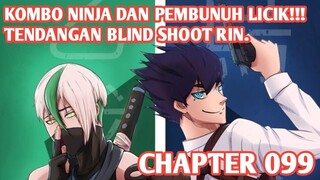 Alur Cerita BLUE LOCK Chapter 99 - KOMBINASI SERANGAN OTOYA DAN KARASU