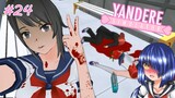 Yandere Simulator - ยันเดเระจังกับนักเรียนใหม่ที่มีปัญหา!! #24