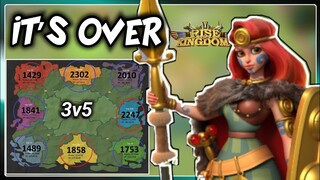 Rise of kingdoms - End of KVK | bye 6 marches