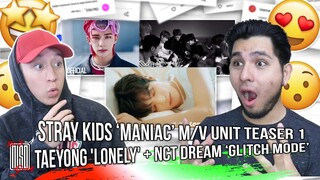 SKZ MANIAC MV Unit Teaser 1, TAEYONG LONELY Performance, NCT DREAM Glitch Mode CBT Ver.1 | REACTION