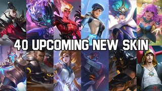 40 UPCOMING NEW SKIN MOBILE LEGENDS (Silvanna Free Skin & S21 Gord Skin) - Mobile Legends Bang Bang