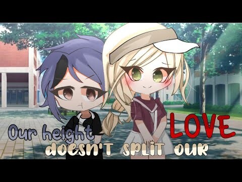 📢Our Heights Don't Split Our Love! GCMM Romance | Gacha Club Mini Movie | Gacha Club Romance Movie