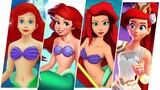 The Little Mermaid Evolution in Games(Ariel)