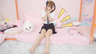 【芒果小天】兽耳娘|光脚预警|尾巴这次是真的!|可可爱爱尾巴甩甩的Summer time|看完入秋啦{兽耳娘系列第二弹}