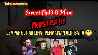 Frustasi !!! Lempar Gitar Lihat Pemainan Alip Ba Ta 😁 | Alip Ba Ta Reaction | Teks Indonesia