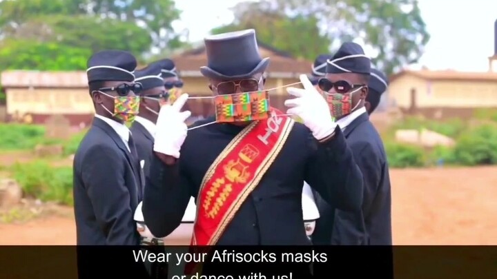 [LUCU] Tarian Coffin debut kembali tahun 2022 memakai masker