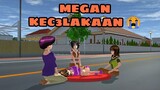 ALICE MEGAN & FRIENDS [ MEGAN KECELAKAAN 😭 ] SAKURA SCHOOL SIMULATOR