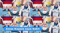 Luffy Sakit 😢 || Parodi 4 Bahasa