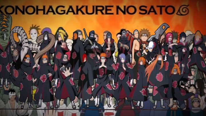Akatsuki vs Konoha