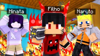 Who's Your Family? O FILHO DO NARUTO GANHOU O OMNITRIX KURAMA no Minecraft! ‹‹ P3DRU ››