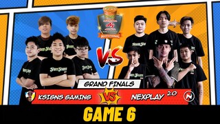 GRANDFINALS NEXPLAY 2.0 VS KSIGNS GAMING | GAME 6 | YUM YUM INVITATIONAL