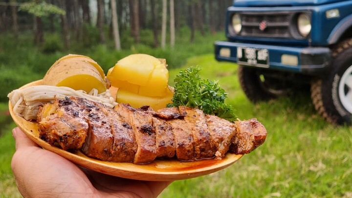 MASAK WAGYU SAMBIL OFFROAD DI COBAN TALUN