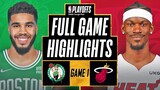 MIAMI HEAT vs BOSTON CELTICS FULL GAME 1 HIGHLIGHTS | NBA Playoffs Heat vs Celtics Game 1 NBA 2K22