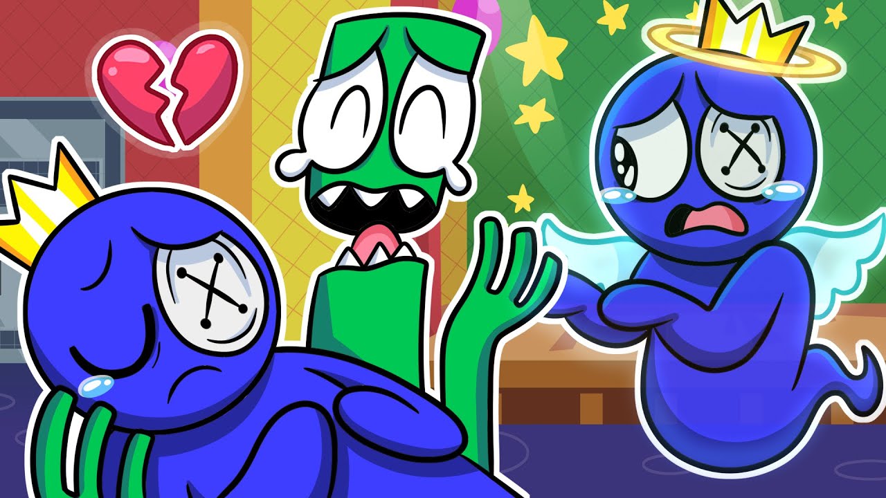 Pink & Blue Has A Baby?! - Happy Family Blue - Rainbow Friends Sad Story  Animation 