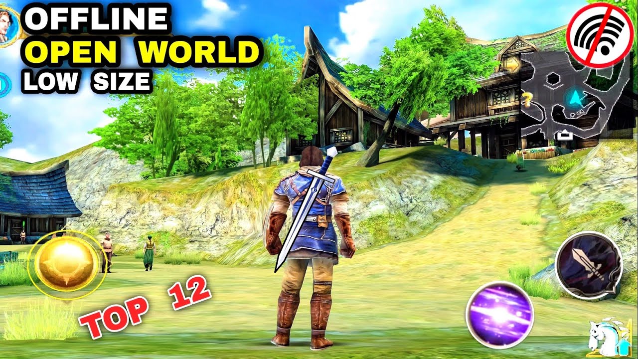 Top 12 Best Offline Open World Games Rpg Android Ios | Top Open World  Offline Games Mobile Low Size - Bilibili