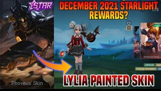 Lylia New Painted Skin | Possible December 2021 Starlight Skin Rewards | MLBB