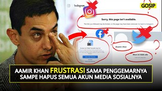 MENYEDIHKAN :( INILAH ALASAN KENAPA AAMIR KHAN HAPUS AKUN INSTAGRAM, TWITTER, DAN FACEBOOK-NYA