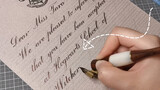 [Calligraphy]ตอบรับเข้าฮอกวอตส์|คัดลายมือภาษาอังกฤษ