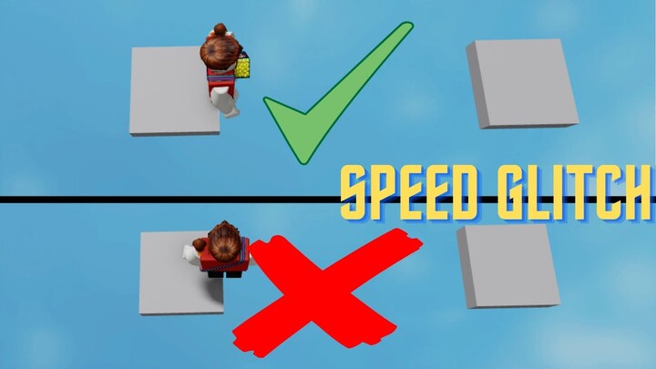 How To speed glitch | Roblox