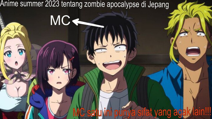 Bukannya panik, MC anime satu ini malah senang kena serangan para zombie🫠! Zom 100 - anime review