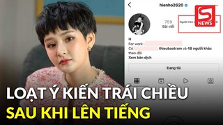 Netizen phản ứng gắt sau khi Hiền Hồ lên tiếng: 'không phải cứ xin lỗi là xong!'