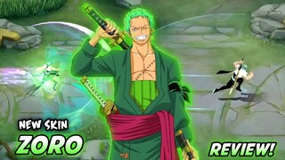 Benedetta As Zoro Skin! MLBB X ONE PEACE COLLABORATION