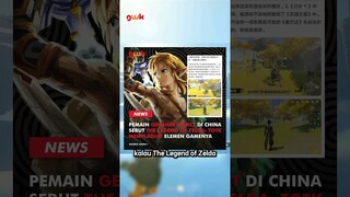 The Legend of Zelda Dianggap Plagiat Genshin Impact! #zelda  #genshinimpact #gamerwk