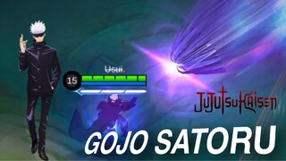 GOJO SATORU x XAVIER in MLBB | Skin Review | JUJUTSU KAISEN x MOBILE LEGENDS