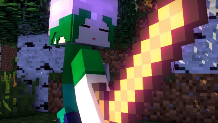 [Minecraft animation] The daily life of a monster girl sp⑤ The daily life of a zombie